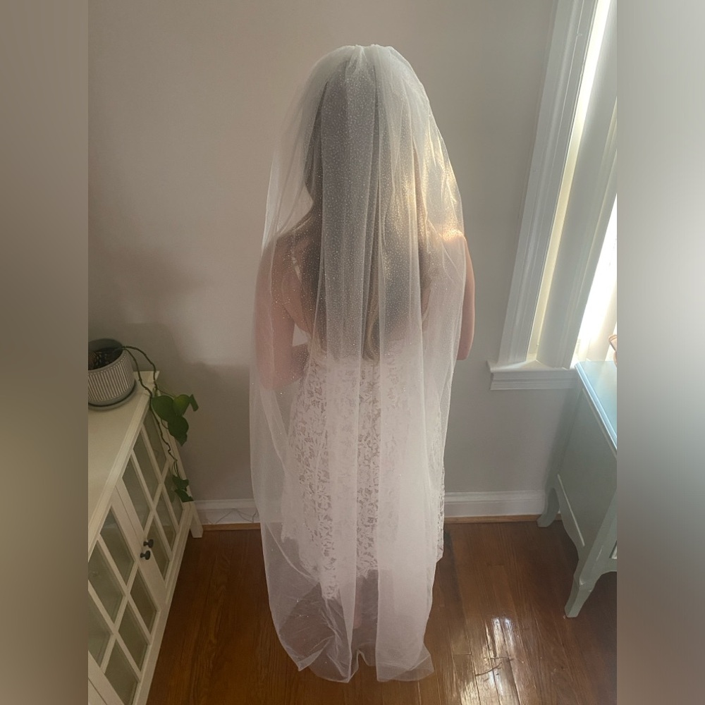 Sparkly Wedding Veil